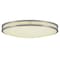 Designers Fountain 24in Brushed Nickel Integrated LED Selectable Cct Oval Ceiling Light Flush Mount EV1424C3C-35 - alternate 3